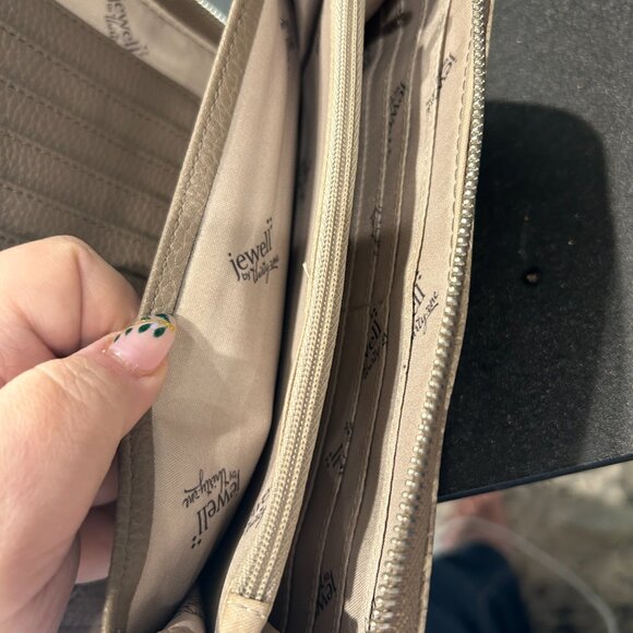 Jewel by Thirty One Snake Skin Wallet/Clutch Purse - Picture 5 of 9